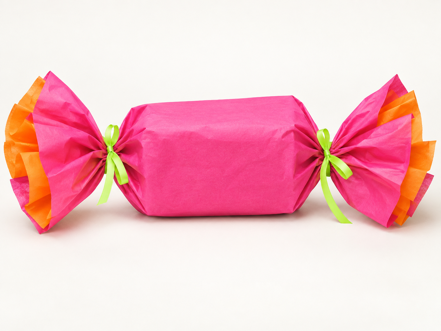 A Giant Sweet gift wrapping